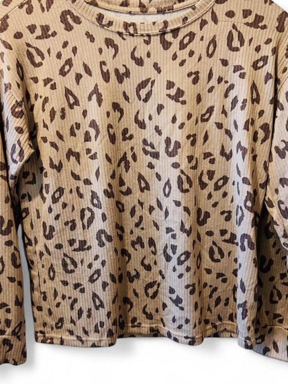 Jenni Women's Multi animal print Blouse small